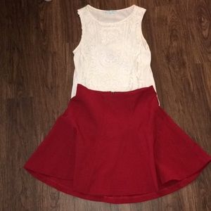 Old Navy fit & flare skirt